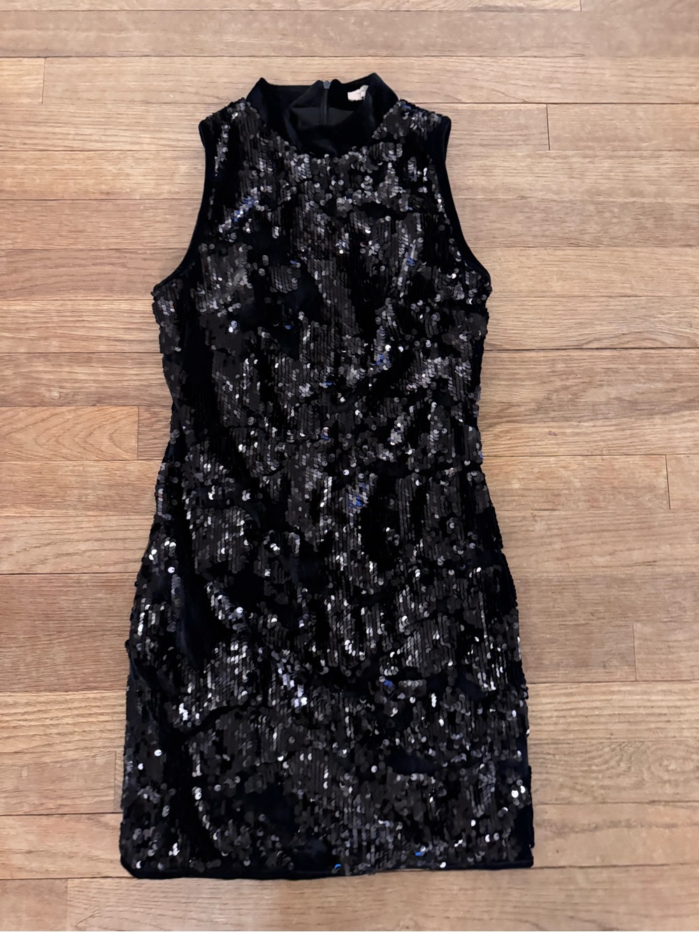 Forever 21 Women's Black Sequin Mini Bodycon Dress - Size XS
 b9